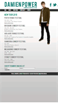 Mobile Screenshot of damienpower.com